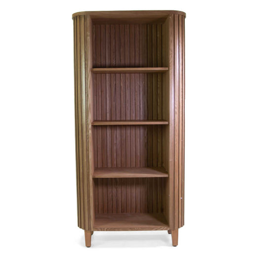 Mobile libreria legno Prana 4 ripiani cm 90x40h185