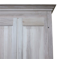  armadio classico 6 porte 6 cassetti legno grezzo  300x61x240 - Mobili 2G