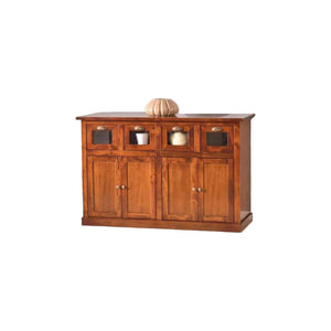 Madia credenza arte povera 4 porte finitura elite l.130 p.50 h.85