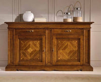 Madia credenza in legno 2 porte arte povera bassano 210x53x115