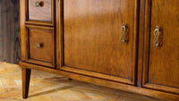 Madia credenza in legno 2 porte finitura bassano l.150 p.47 h.86 - Mobili 2G