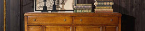 Madia credenza in legno 2 porte finitura bassano l.150 p.47 h.86 - Mobili 2G