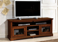 Mobile porta tv goccia legno noce arte povera 170x46x69