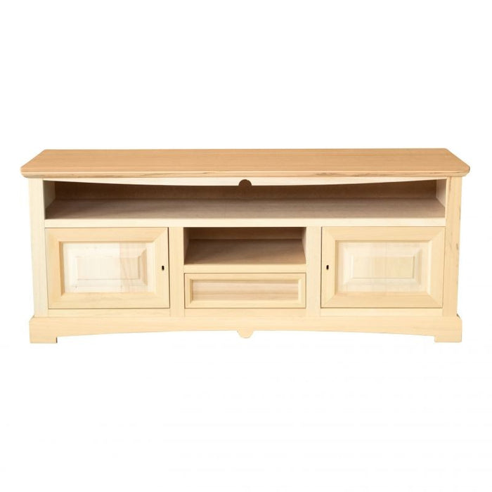 Porta tv 2 porte 1 cassetto legno grezzo 170x46x69 - Mobili 2G