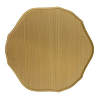 Porta vaso legno massello grezzo 28x28x75 - Mobili 2G