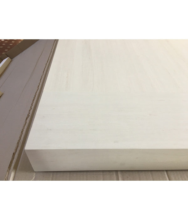 Tavolo big table nobilitato bianco consumato l.160 p.90 h.77