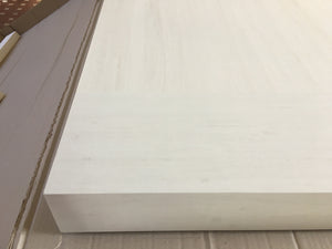 Tavolo big table nobilitato bianco consumato l.180 p.100 h.77