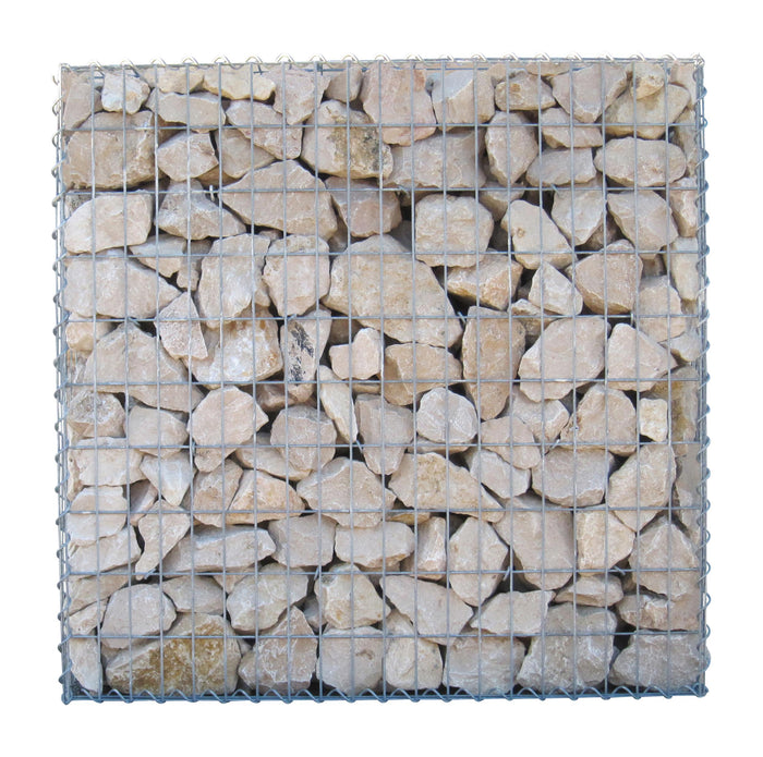 Gabbione 100 cm x 100 cm x 30 cm (L x A x P), maglia 5 cm x 10 cm, ANELLO a C