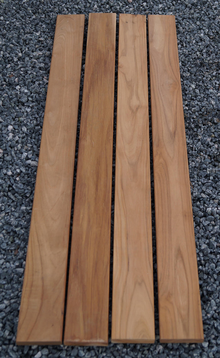 Panchina da giardino Teak 205 cm x 60 cm x 37 cm, dimensione maglia 5 x 5 cm,