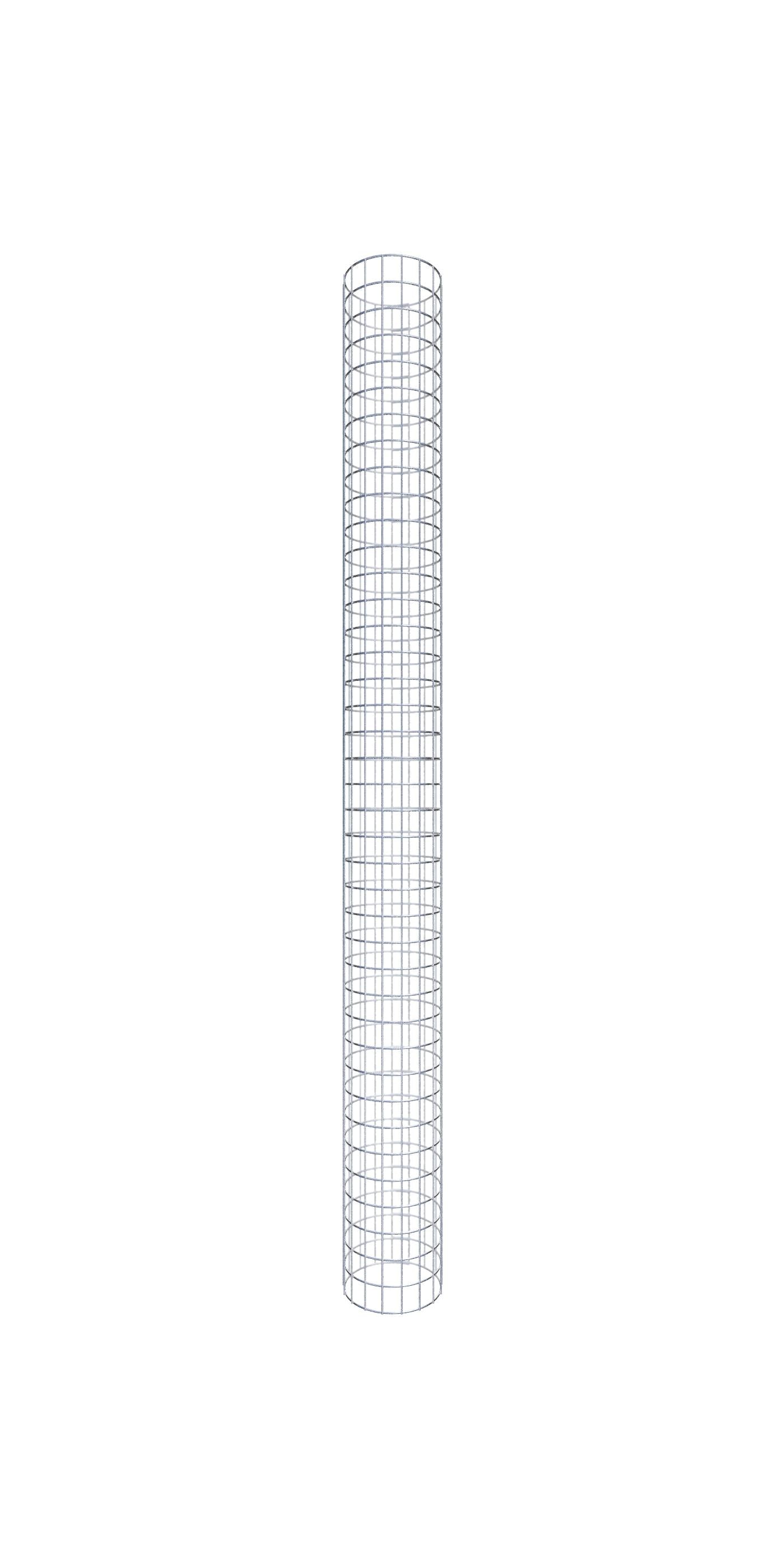 colonna rund 200 cm 27 cm MW 5 x 10 cm feuerzincato