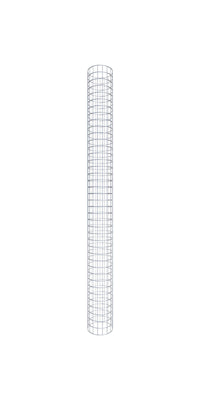 colonna rund 200 cm 27 cm MW 5 x 10 cm feuerzincato