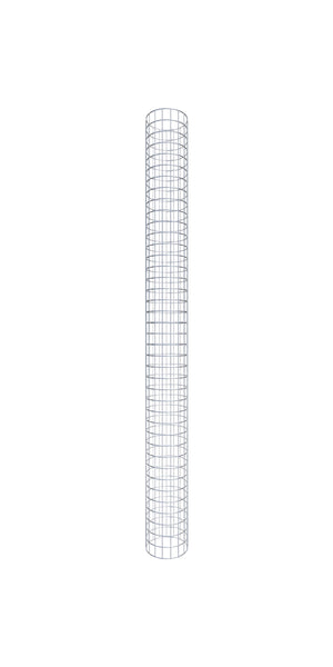 colonna rund 200 cm 27 cm MW 5 x 10 cm feuerzincato