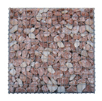 Gabbione 100 cm x 100 cm x 30 cm (L x A x P), maglia 5 cm x 10 cm, ANELLO a C