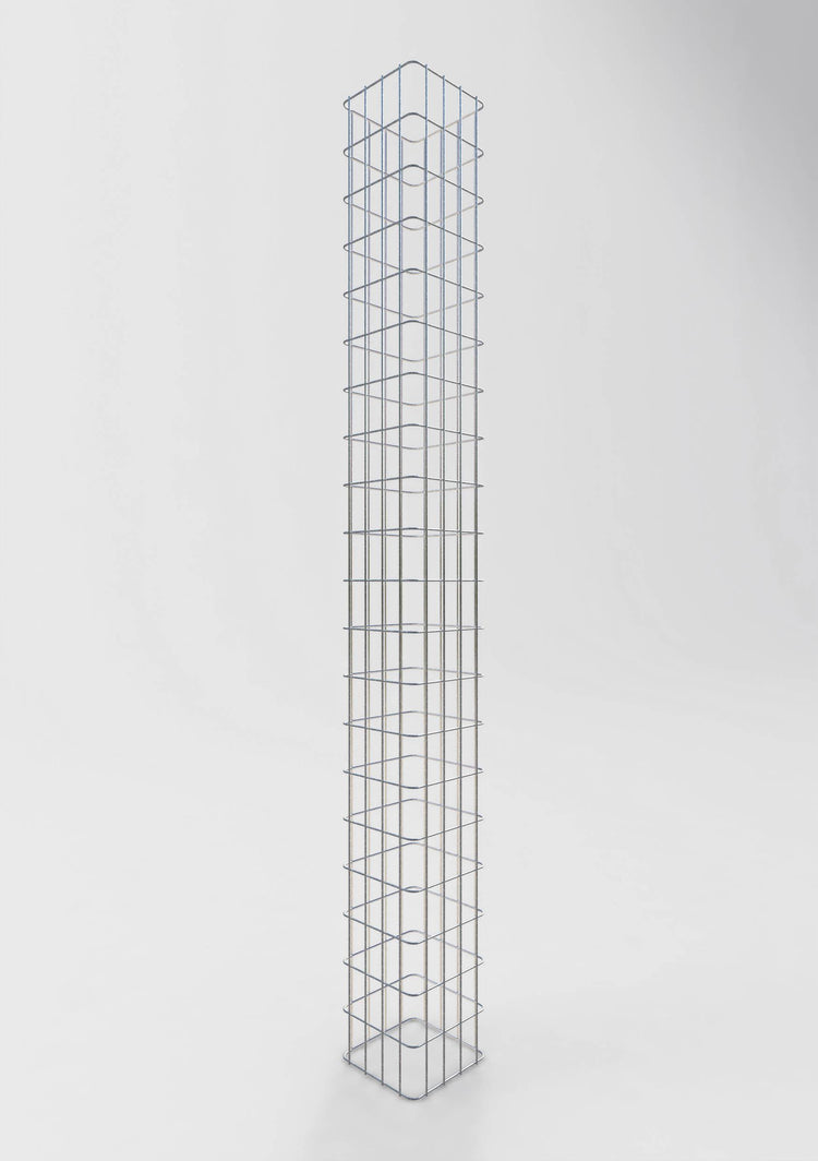 colonna 200 cm 22 x 22 cm MW 5 x 10 cm feuerzincato