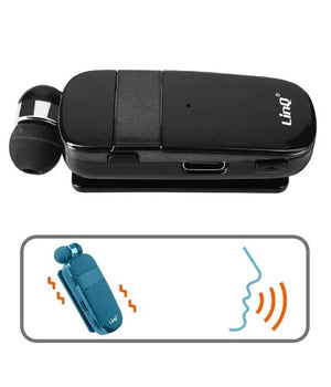 Mono Auricolare Stereo Bluetooth Con Clip-on Retrattile R8344 Autonomia 10 Ore         