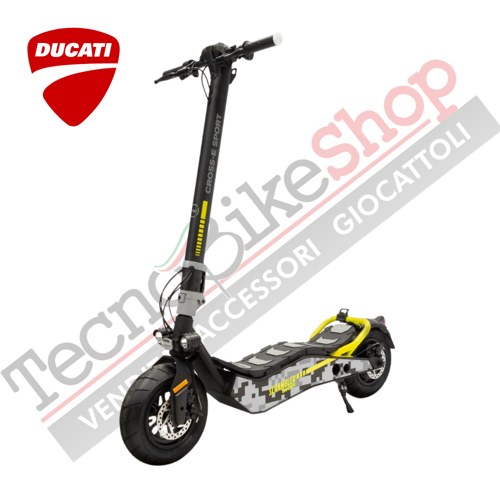 Monopattino Elettrico Pieghevole DUCATI SCRAMBLER CROSS-E SPORT 500W 48V 10.4Ah