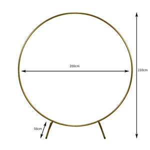 Arco Decorativo per Matrimoni - Dorato