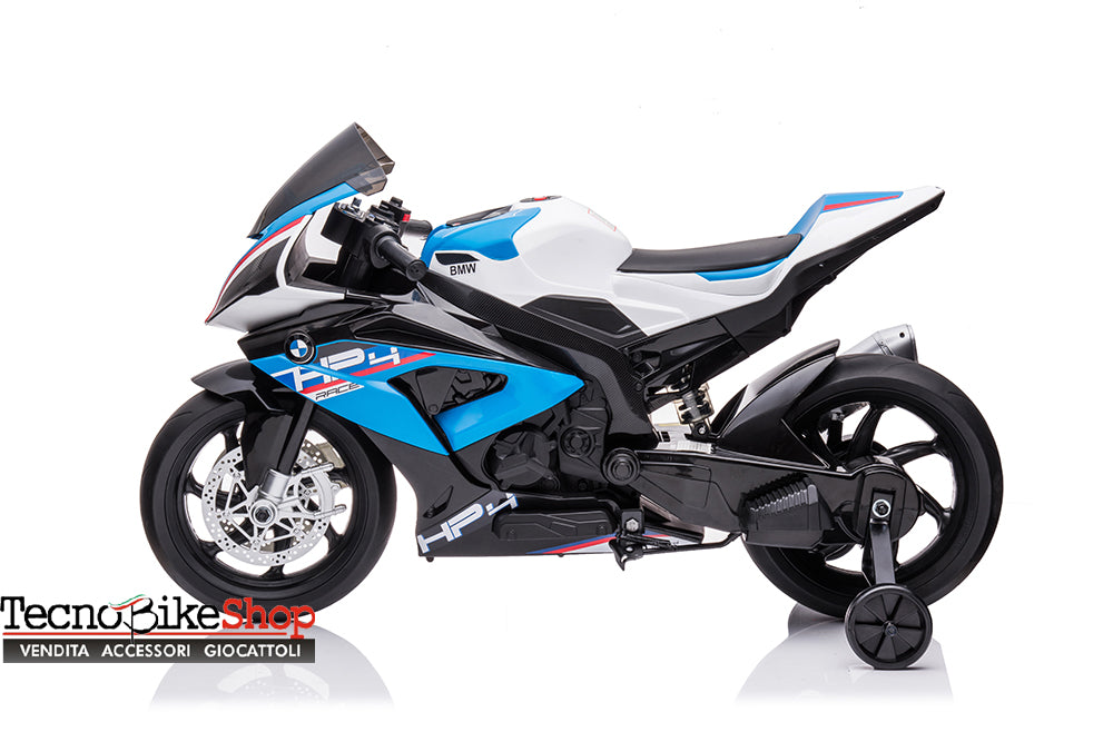 Moto Elettrica per Bambini BMW HP4 Sport 12V-Blu