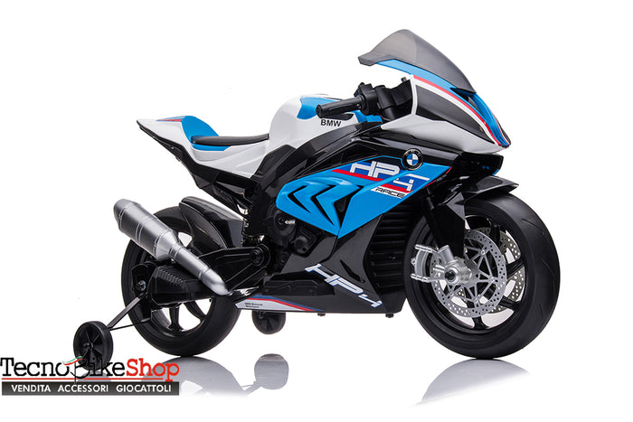 Moto Elettrica per Bambini BMW HP4 Sport 12V-Blu