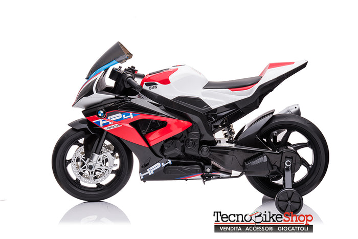 Moto Elettrica per Bambini BMW HP4 Sport 12V colore Rosso