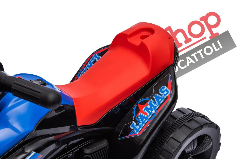 Moto Elettrica per Bambini Moto Poket 6V colore Blu