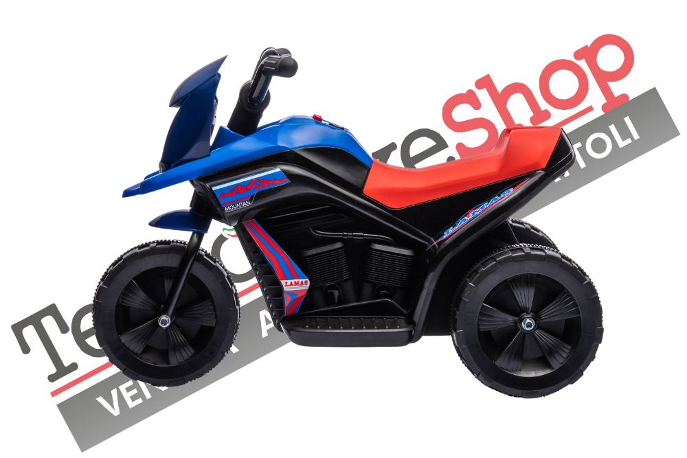 Moto Elettrica per Bambini Moto Poket 6V colore Blu