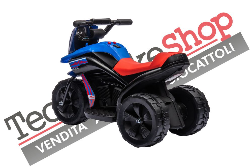 Moto Elettrica per Bambini Moto Poket 6V colore Blu