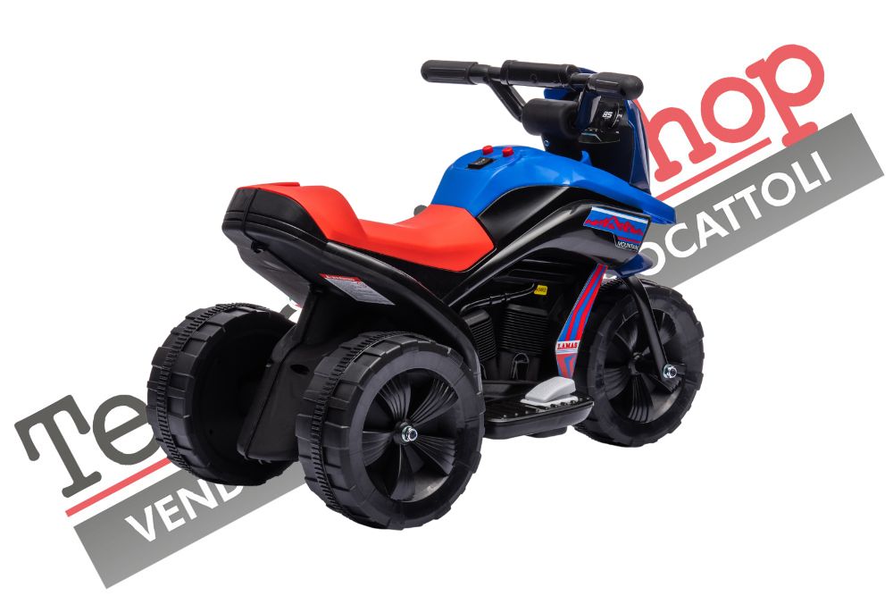 Moto Elettrica per Bambini Moto Poket 6V colore Blu