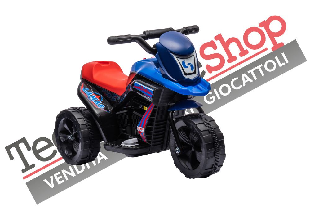 Moto Elettrica per Bambini Moto Poket 6V colore Blu