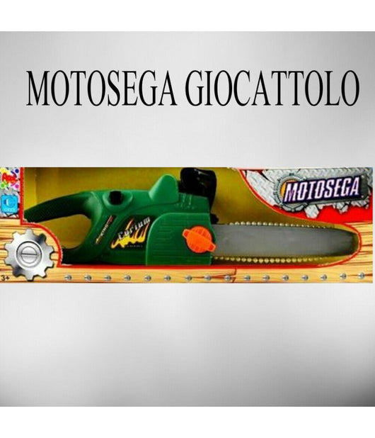 Motosega Giocattolo Per Bambini Sega Elettrica Con Suoni Realistici         