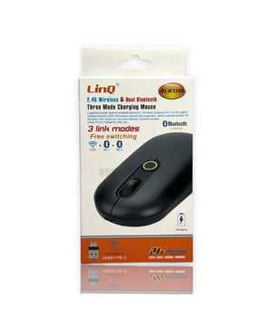 Mouse Senza Fili Dual-mode Connettività  Wireless 2.4ghz & Dual Bluetooth Blw3398         