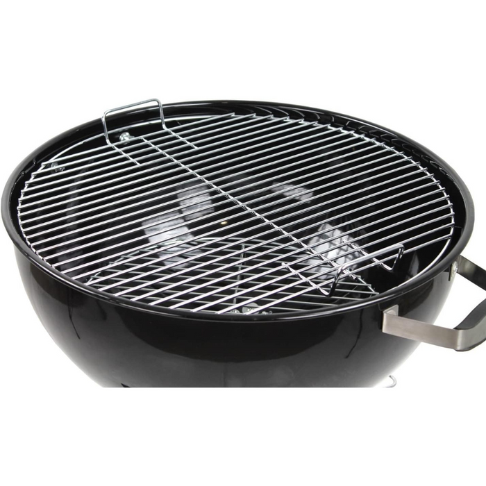 Barbecue a carbone modello ketty Ø 57 cm con coperchio, sistema raccogli cenere e termometro