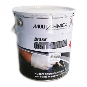 Multichimica black catramina 5lt vernice bituminosa densa