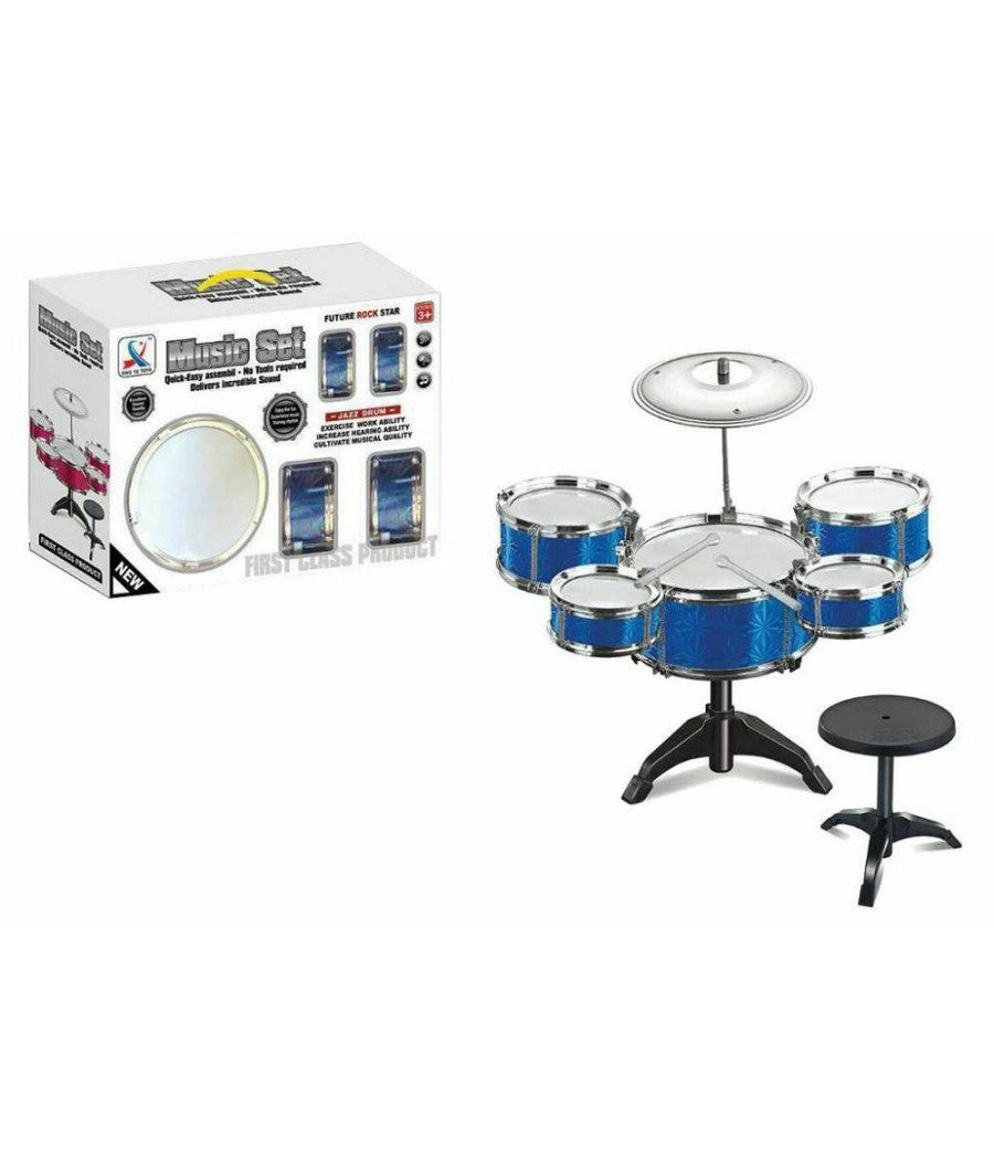 Music Set Batteria Musicale First Class Giocattolo Gioco Bambini         