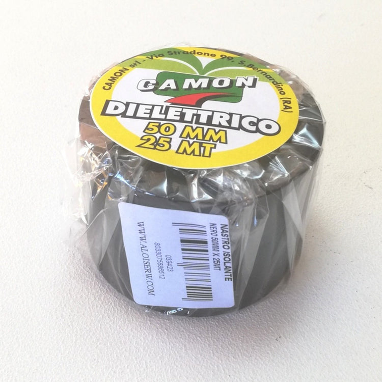 Nastro isolante nero 5cm 50mm x 25mt