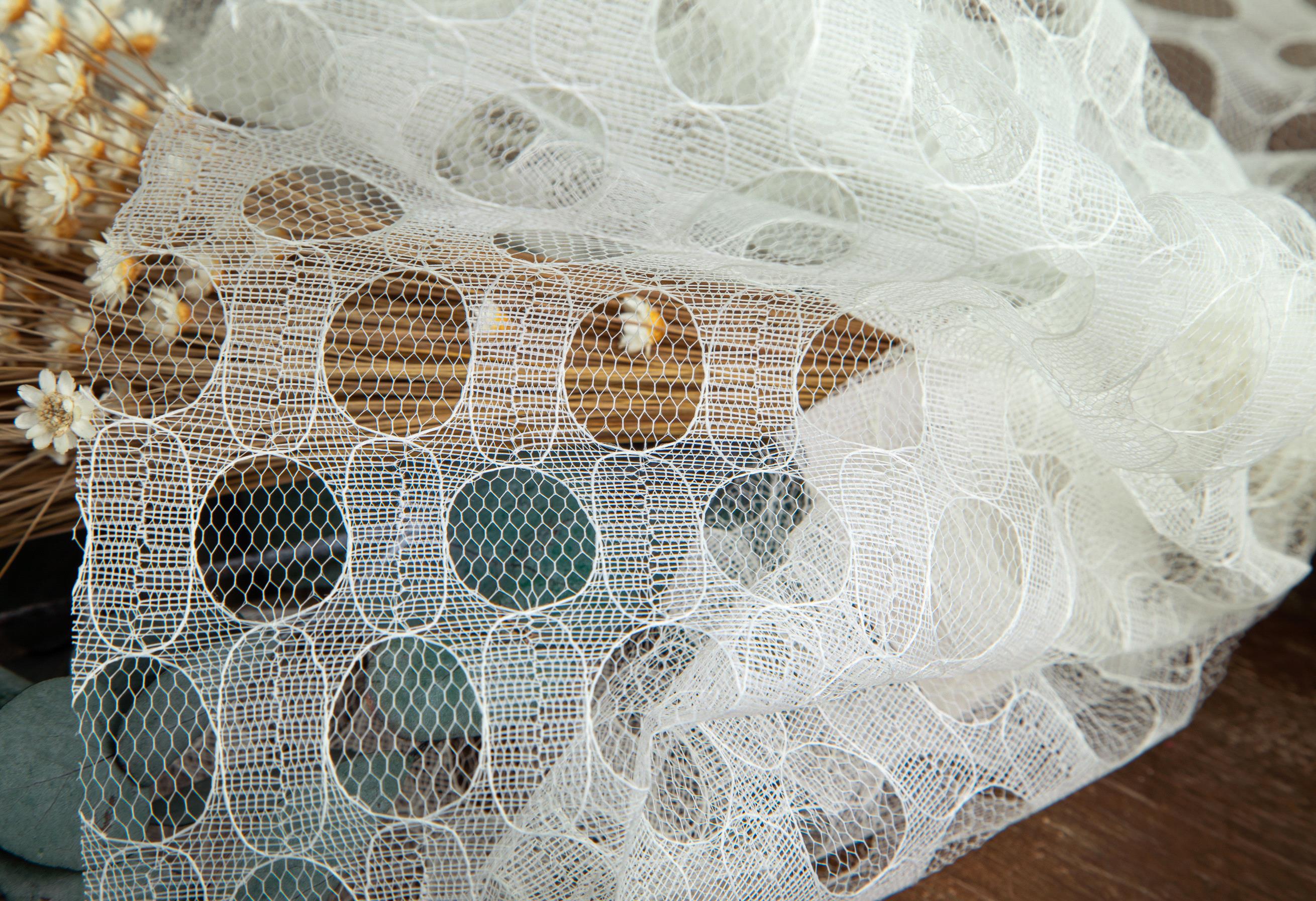 Set 4 Bobine Decorative Bubble Mesh 50 x 5 mt