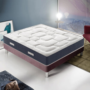 Materasso Singolo 80x190 in memory Foam  Altezza 30 cm  11 zone differenziate  5cm memory  Ortopedico  Anatomico   