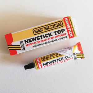 Newstick top 50gr adesivo extra chiaro a contatto uso universale alta resa