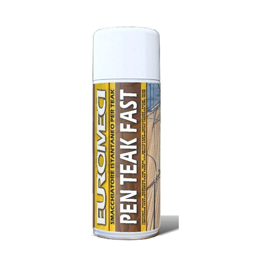 Euromeci pen teak fast spray smacchiatore istantaneo per teak confezione da 400 ml