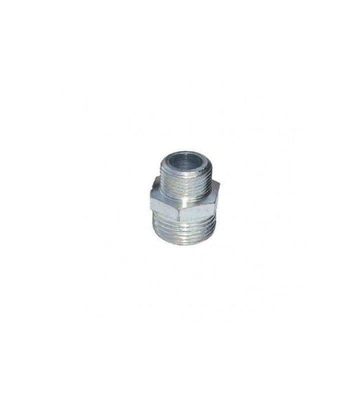 Nipplo doppio ridotto mm acciaio zincato cod 80394