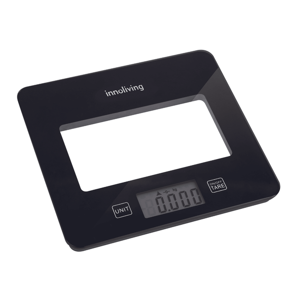 Bilancia Digitale Cucina Ultraslim Col.Nero Innoliving INN-123BK