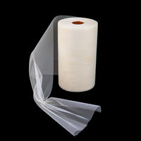 Bobina Decorativa Tulle Rotolo 25 cm 100 mt Bianco