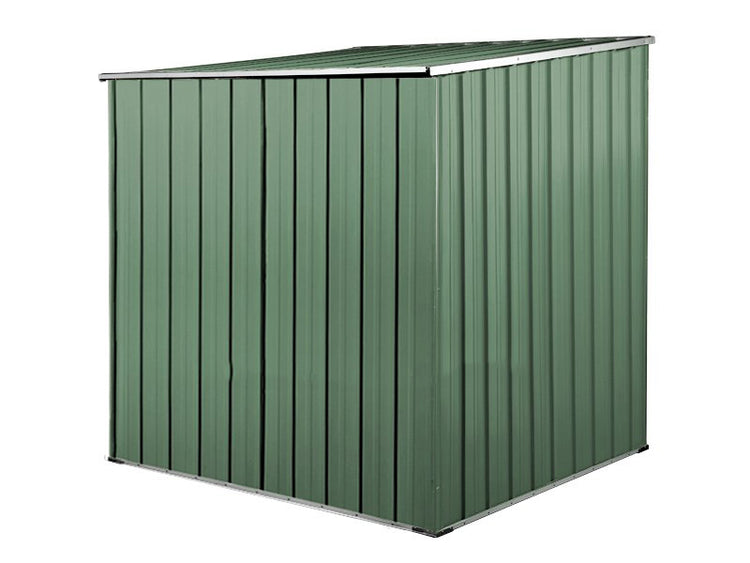 Box in Acciaio Zincato casetta attrezzi da giardino 175x185cm x h1.92m - 70KG - 2,92mq - VERDE