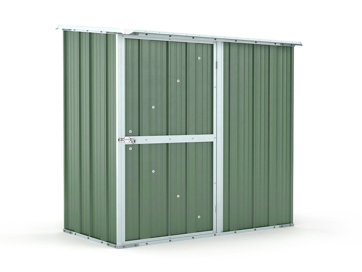 Casetta per esterno giardino box deposito attrezzi 174x100cm x h 182cm - 43kg - 1,74mq - VERDE