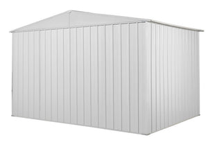 Deposito attrezzi da giardino cantiere box 360x175cm x h 212cm - 110 kg - 6,30 mq BIANCO