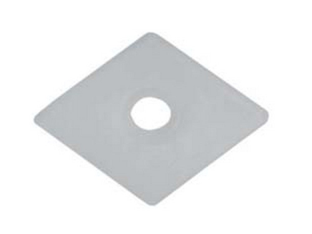 100pz rondella a rombo in plastica - mm.30x30 fer263542