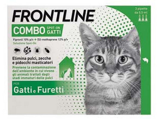  combo per gatti e furetti - in confezione da 3 pipette cod:ferx.fer18494