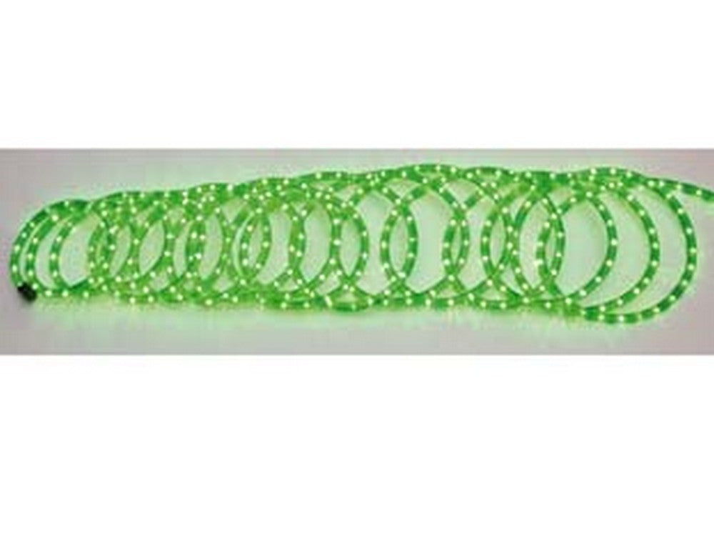 tubo luminoso con giochi luce verde - mt.6 con 216 luci fer31929