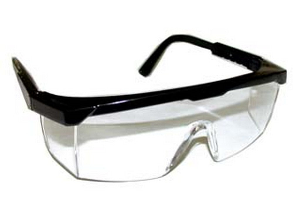 12pz occhiali di protezione con stanghette regolabili cod:ferx.fer39376