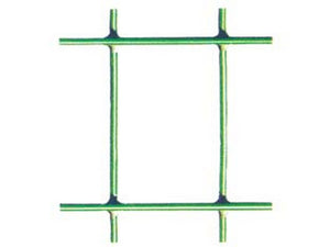 1 pz rete elettrosaldata plastificata verde "esaplax" maglia mm.50x76 maglia 76,2x50,8 filo ? mm.2,5 esterno - cm.120h. cod:ferx.fer49252